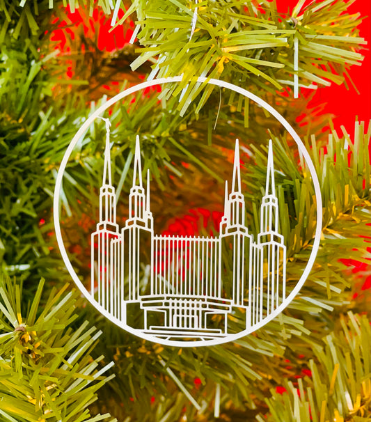 Washington D.C. Temple Ornament