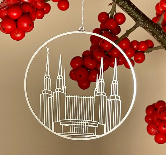 Washington D.C. Temple Ornament