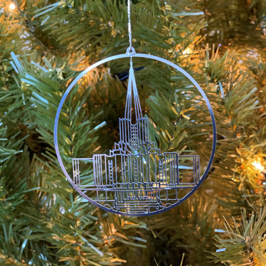 Jordan River Utah Temple Ornament