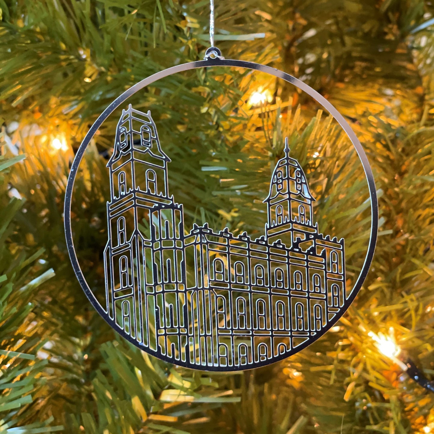 Manti Utah Temple Ornament